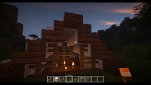 Как сделать лагерь в Minecraft #1 ~ 2 палатки и костер)