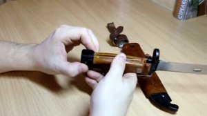 Советская ножевая классика: штык-нож АКМ/АК74 тип 2 (6х4 "Рыжик")