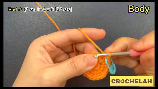 How to Crochet Charmander Tutorial- Part [1/3] смотреть онлайн