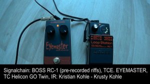 Better than DS1? TC Electronic Eyemaster [Metal comparison] ep.5