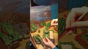 Самоходка Су-100, башня Т-34 и немецкий Маус. Скульптурный пластилин. Ко дню Победы 2021.