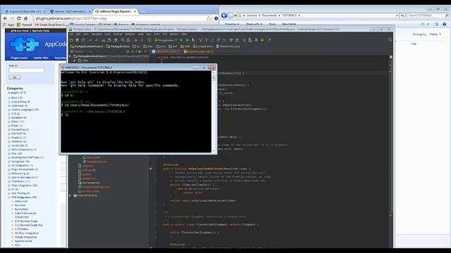 How to sync with Git remote Repository with Android Studio? смотреть онлайн
