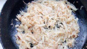 Вареники с капустой на кефире