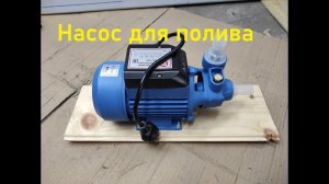 Насос для полива растений