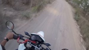 XR 190 honda off-road test