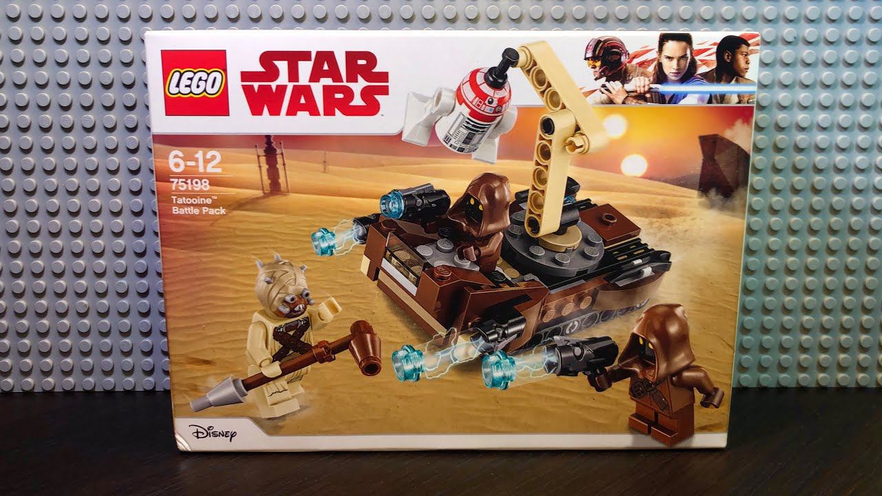Обзор на Lego Star Wars 75198 Боевой набор планеты Татуин смотреть онлайн