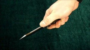 Нож складной Барс, А.Чебурков (сталь К340)