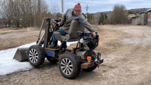 Универсальный ковш мини погрузчика-2