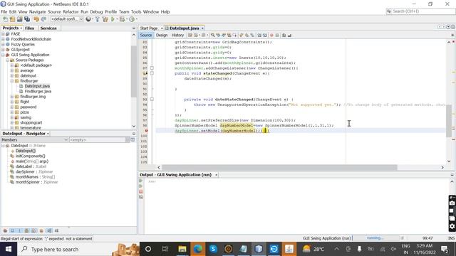 Java GUI Tutorial #4 |  How to Show System Date and Time in JFrame GUI ( Dynamic Clock )