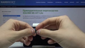 Установка SIM и карты памяти в Xiaomi Mi 10T Lite/ Как вставить SIM и SD карты в Xiaomi Mi 10T Lite
