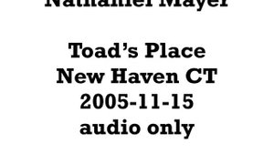 Nathaniel Mayer 2005-11-15
