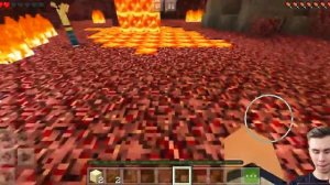 КАК НАЙТИ ЭТУ СЕКРЕТНУЮ КНОПКУ В МАЙНКРАФТ ПЕ НУБ УЧИТ ПРО ИГРАТЬ В MINECRAFT PE 100% ТРОЛЛИНГ МУЛЬ