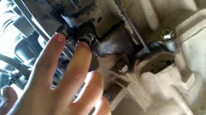 Замена масла в МКПП Hyundai Elantra. Change oil in a transmission.