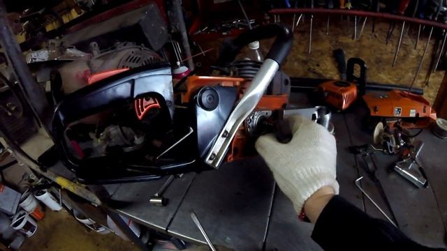 Бензопила ECHO CS 3700ES (полная разборка) смотреть онлайн