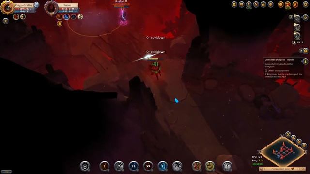 Bow of Badon vs claws build in Albion online PVP in the corrupted dungeons. смотреть онлайн