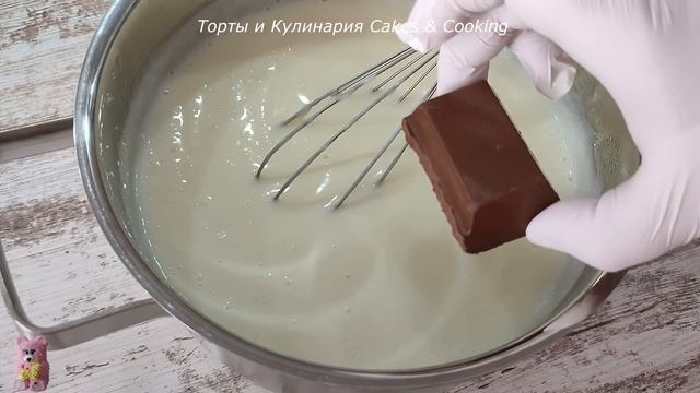 Этот торт я СОБИРАЮ ГОРЯЧИМ! Шоколадно-Миндальный торт! тает во рту! Без желатина!