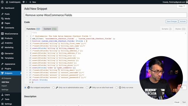 Remove WooCommerce Checkout Fields - Code Snippets - CodeSnippets