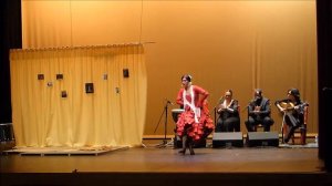 ES.FLAMENCO 2015 :  ACTUACION ALBA FAJARDO