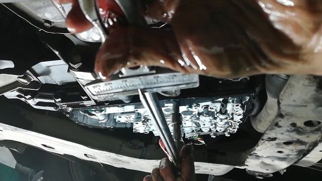 Переустановка датчика давления в вариаторе. смотреть онлайн