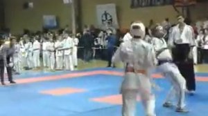 Косики каратэ Донецк 12 декабря 2015 Данила Мирошников