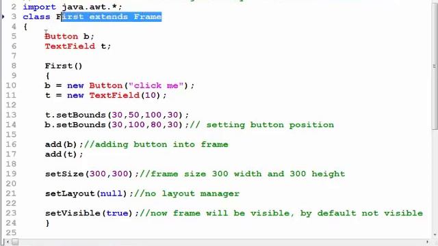 Event Handling in Java смотреть онлайн