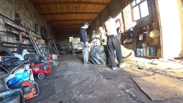 Минус Арка, ремонт Арочного колеса и сразу в Экспедицию в тайгу за металлом смотреть онлайн