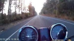 Honda CB 900 exhaust sound and acceleration compilation