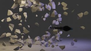 Анимация разрушения стены.