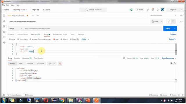 Reading HTTP POST Request Body using @RequestBody annotation | RESTful Web Services with Spring Boo