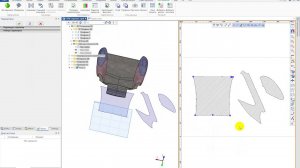 Развертка поверхностей двойной кривизны + раскрой в T-FLEX CAD 16