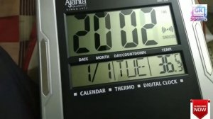 Ajanta ODC 120 wall clock time setting (how to set time in digital wall clock) | GREAT knowledge