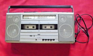 Винтажный ITT6600 Бумбокс Радио Кассетный магнитофон MC Кассетный магнитофон Стерео