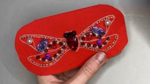 МК. Брошь Стрекоза из бисера своими руками | DIY Brooch dragonfly