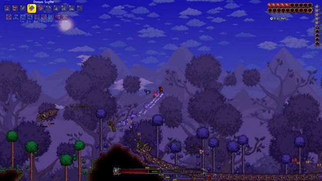Terraria 1.4 Master Mode - Eater of Worlds Boss Fight смотреть онлайн