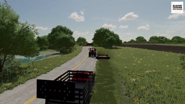 Road Work Ahead! | Road Side Mowing! | FS22 Public Works