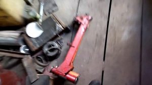 Грузовой трицикл,сварил заднюю часть