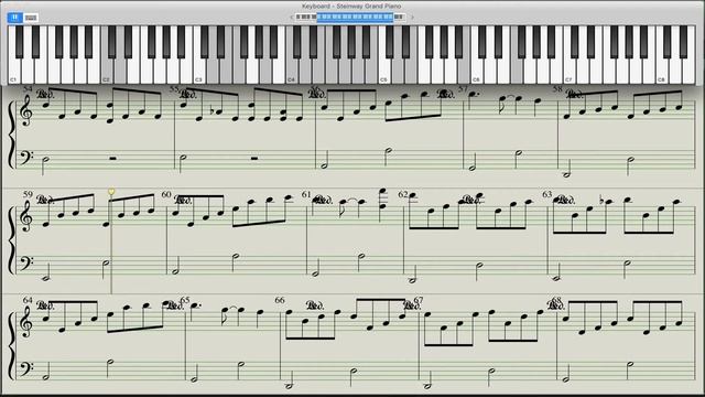 EMIN - Надо успеть (OST Лестница в небеса - piano cover + PDF score) смотреть онлайн