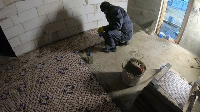 Полы в бане часть № 8. Floors in the bath part No. 8 смотреть онлайн