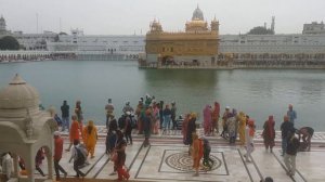 Golden Temple in City of Amritsar, North India