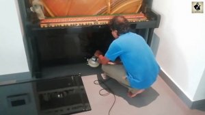 Brand new Yamaha U1 Piano tuning & service by Ruwan Marasinghe