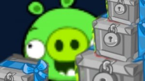Открытие ящиков в Bad Piggies