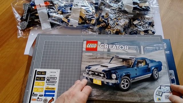 Lego Ford Mustang (1967) - Unboxing смотреть онлайн
