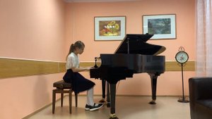 К.Черни Этюд ор.299 №14;  И.Парфёнов Лесная фиалка