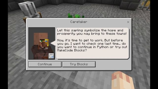 Minecraft education edition | Hour of code 2020 using python | part 1 смотреть онлайн