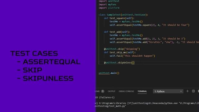 Python | Unittest
