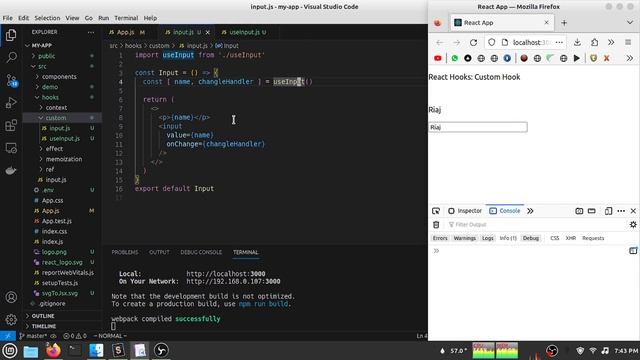 lesson 17: Understanding React Hooks: Custom Hook смотреть онлайн