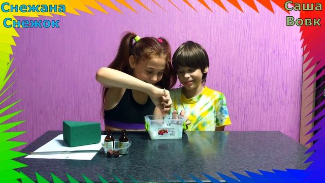 СУПЕРСКИЙ СЛАЙМ ИЗ ФЛОРИСТИЧЕСКАЯ ГУБКИ/АНТИ СТРЕСС ПО РЕЦЕПТУ MASHA ZOOM/ смотреть онлайн