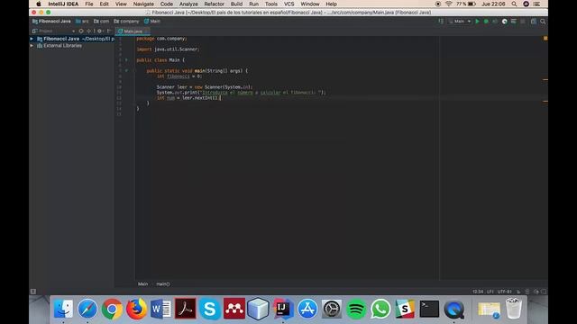 Programacion Java - Calculo de Fibonacci de un numero смотреть онлайн