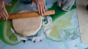 Лепёшки - Постные - Вкусные - на огуречном рассоле.