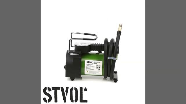 Классика в современном исполнении! Лучший автомобильный компрессор 2021 года STVOL Tornado SCR580. смотреть онлайн